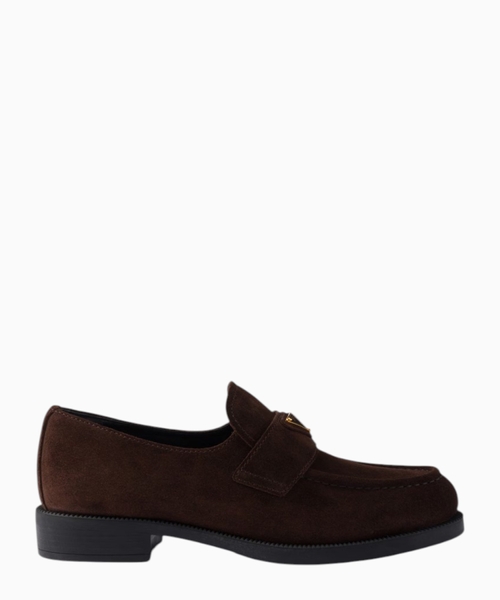Suede loafers
