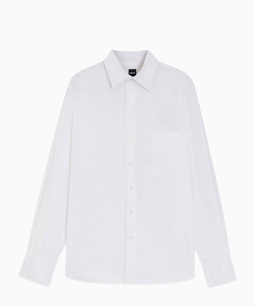Oversized-fit shirt in cotton