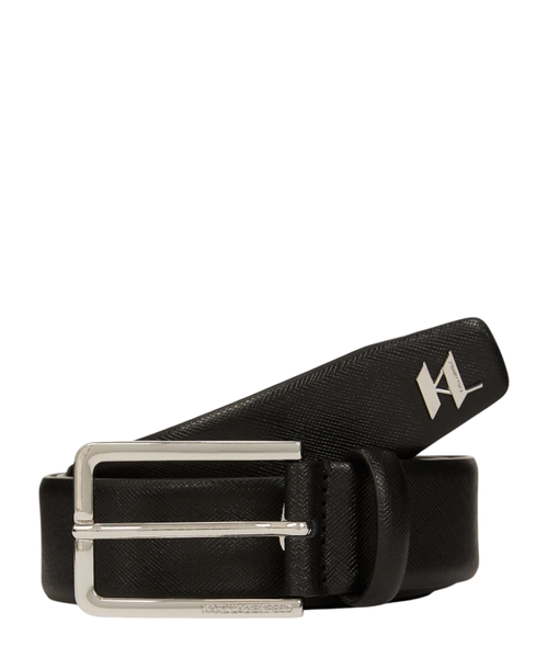 K/MONOGRAM dəri kəmər