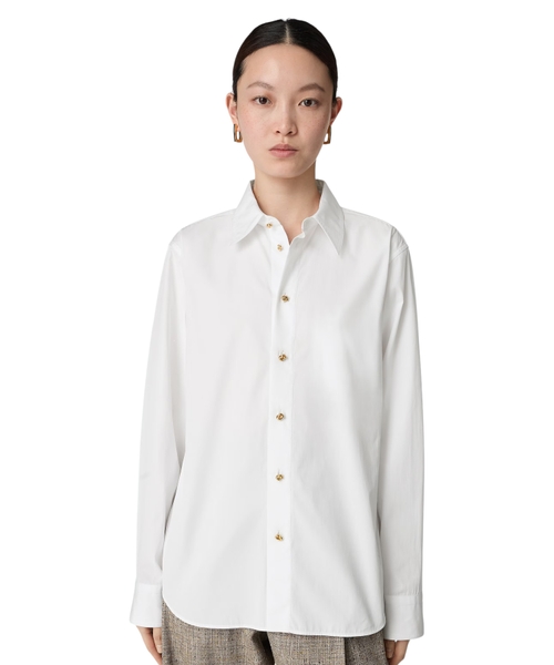 Рубашка из хлопкового поплина