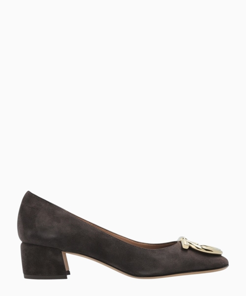 Maxi Gancini stiletto ayaqqabı
