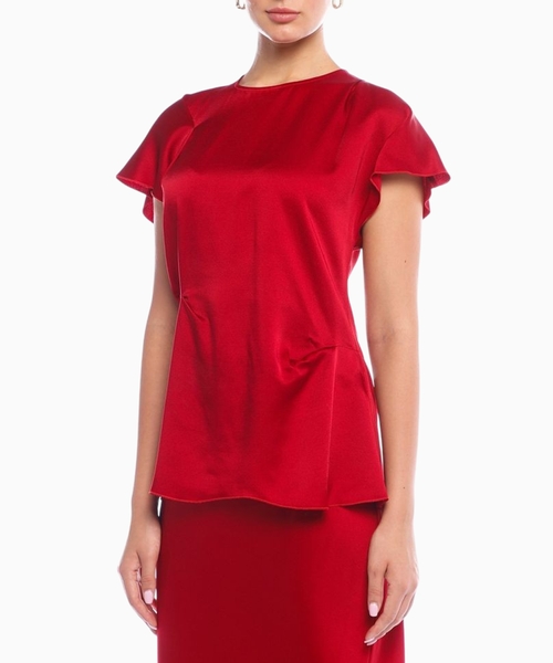 Satin top