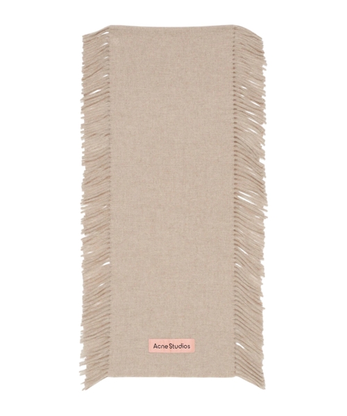 Saçaqlı yun şərf