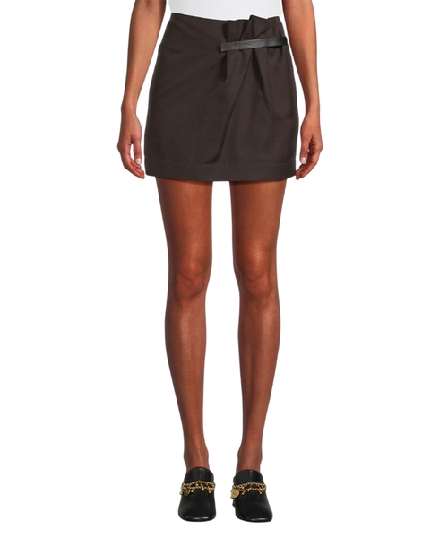 Мини-юбка со сборками