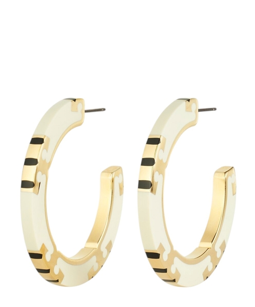 T Stripe halqa sırğalar