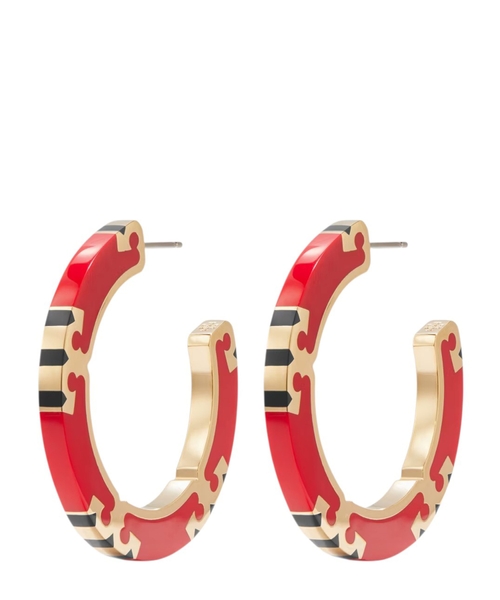 Серьги-кольца T Stripe