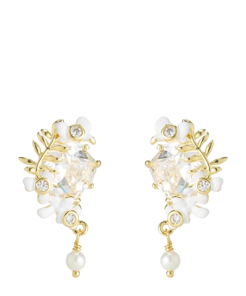 Qızıl örtüklü mis sırğa