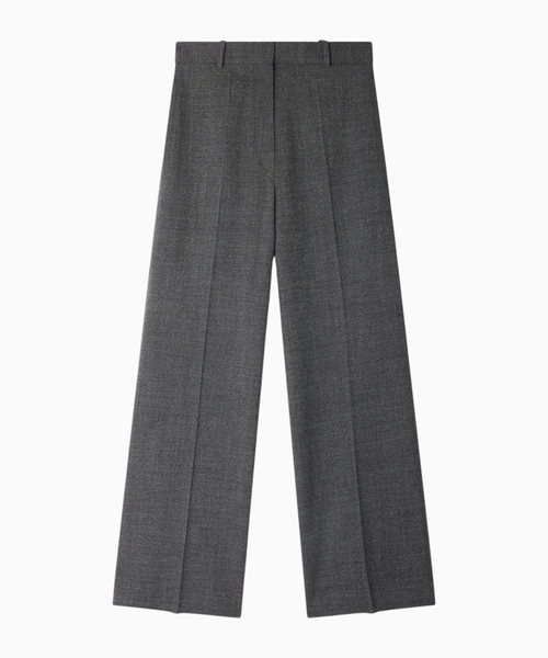 Straight and wide leg trousers
