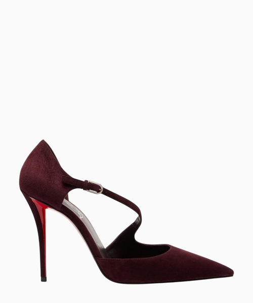 Miss Ziggyta 100 suede pumps