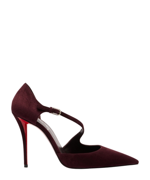 Miss Ziggyta 100 suede pumps