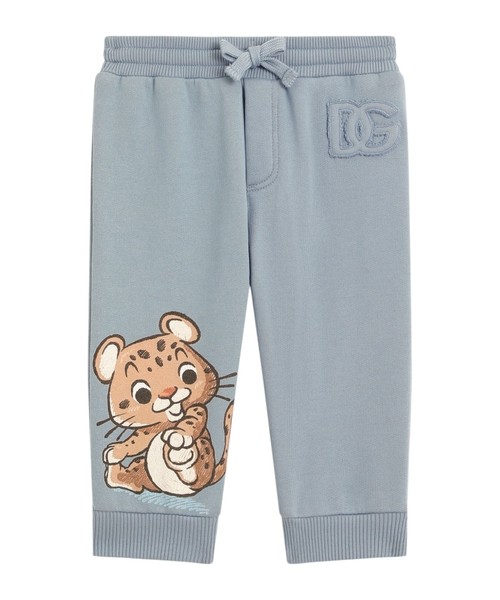 Jogging pants with Leopard print