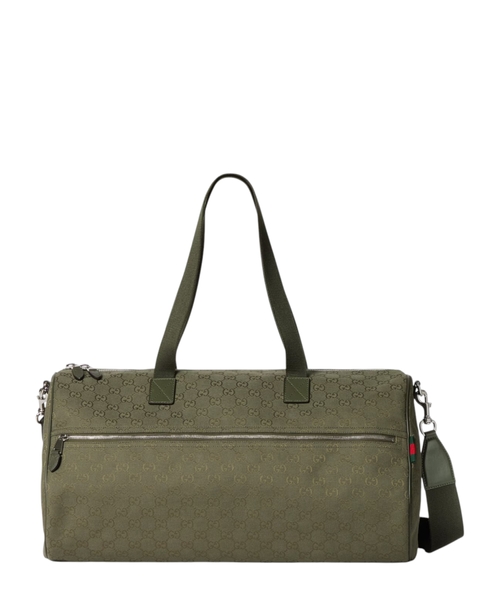 GG canvas large duffle bag
