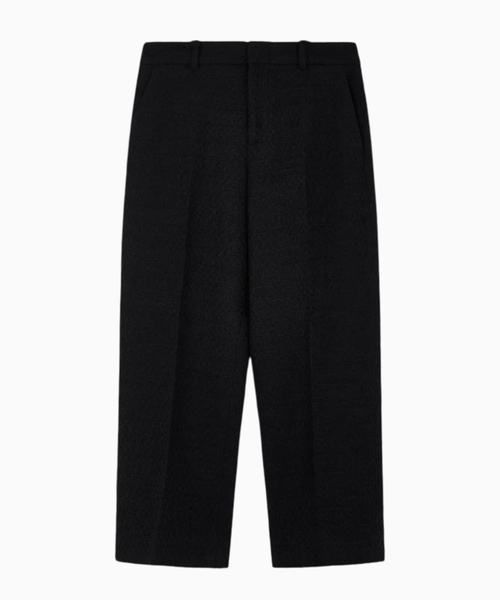 Wool bouclé pants