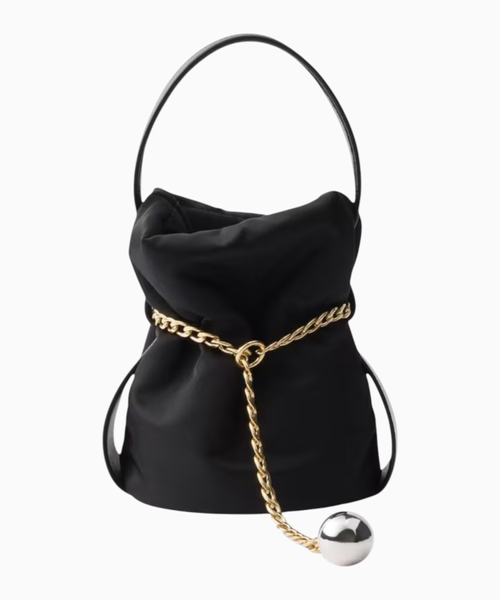 Petit Sac Noir mini bucket bag