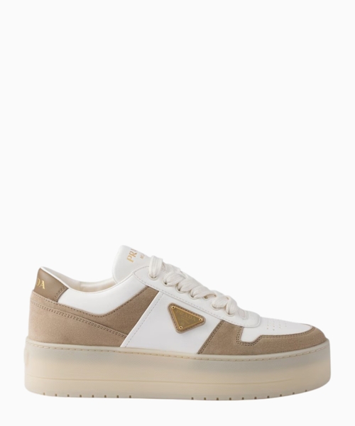 Downtown Bold logo detail sneakers