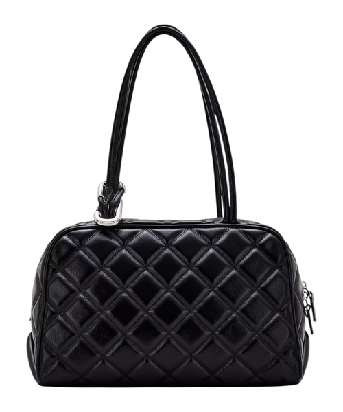 The Quilted Leather Dual Satchel