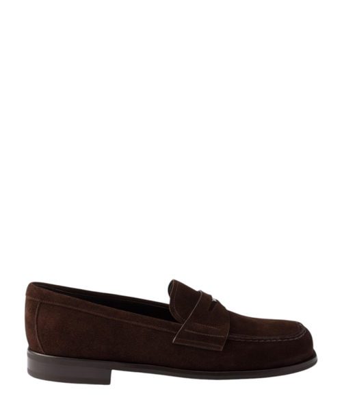 Suede loafers