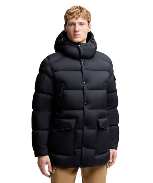 Bretagne down jacket with hood