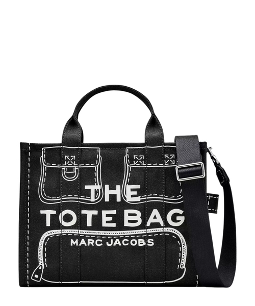 The Trompe L'oeil Cargo Canvas medium tote bag