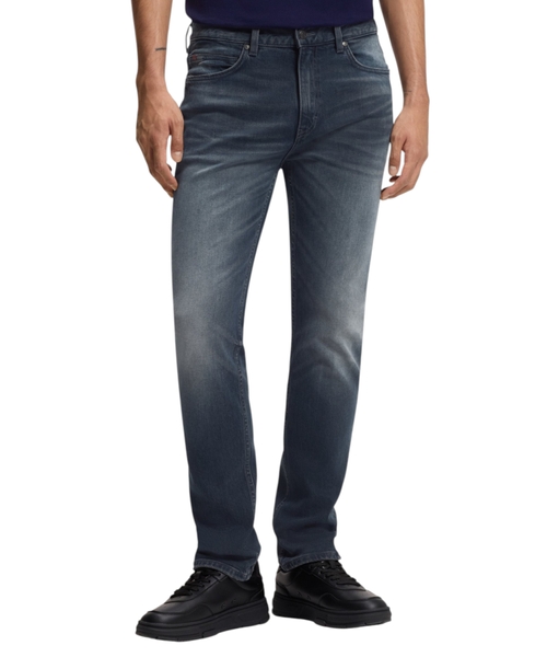 Dar biçimli denim şalvar