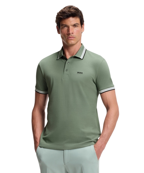 Хлопковое поло Paddy прямого кроя