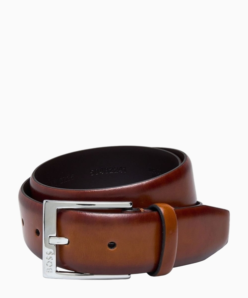 Leather belt