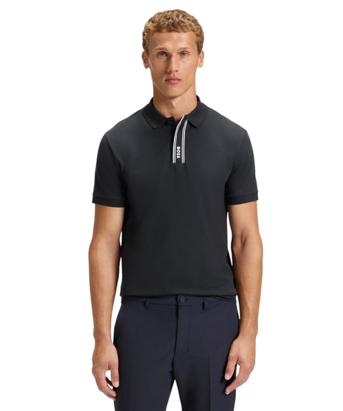 Paddy logo short-sleeve polo shirt