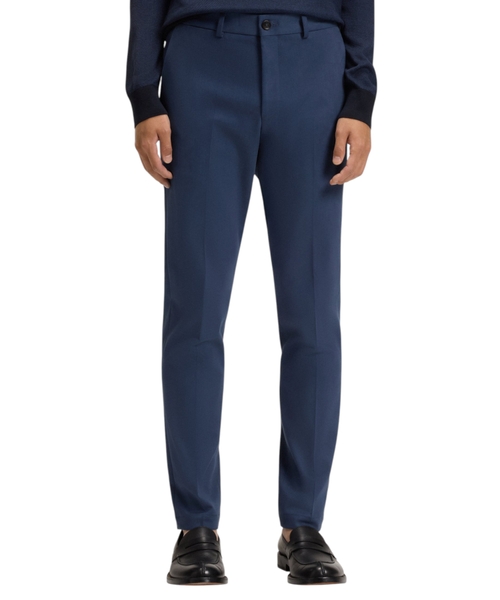 Брюки из хлопка, кашемира и эластичных волокон