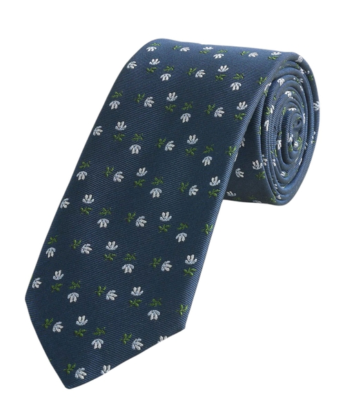 Галстук с цветочным узором