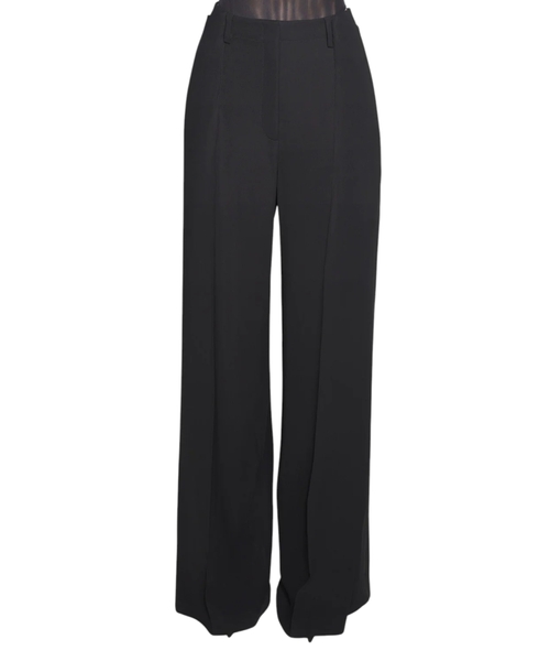 Asymmetric wide pants