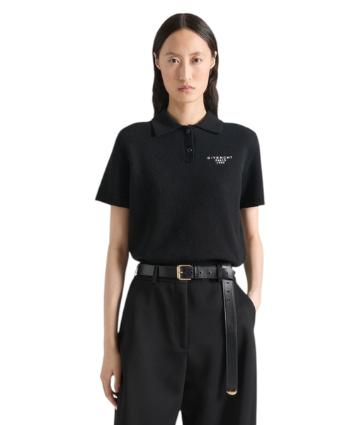 Поло с короткими рукавами и логотипом