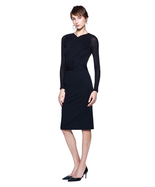 Lyocell Jersey midi dress