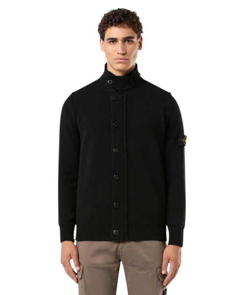 Кардиган c пуговицами и логотипом