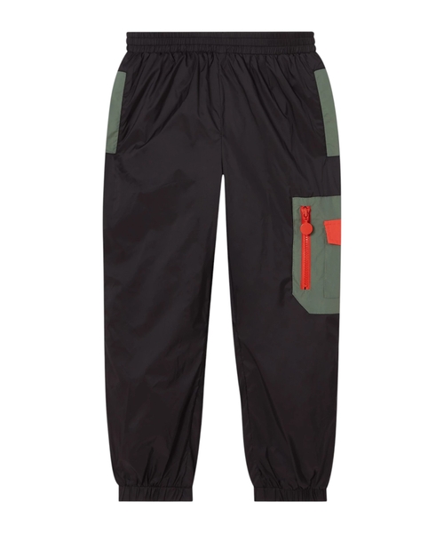 Cargo trackpants in nylon