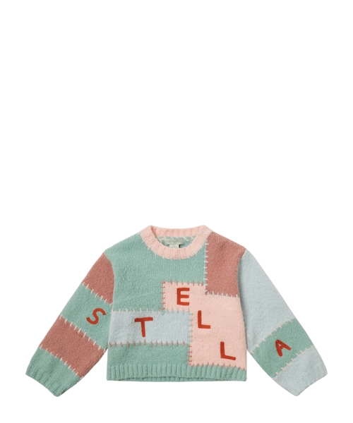 Logo embroidered sweater
