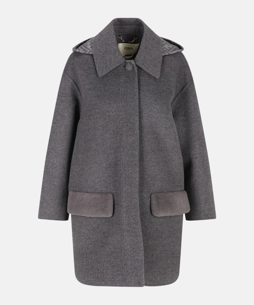 Пальто с капюшоном