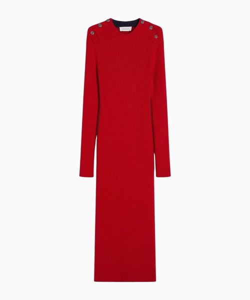 Wool knit dress