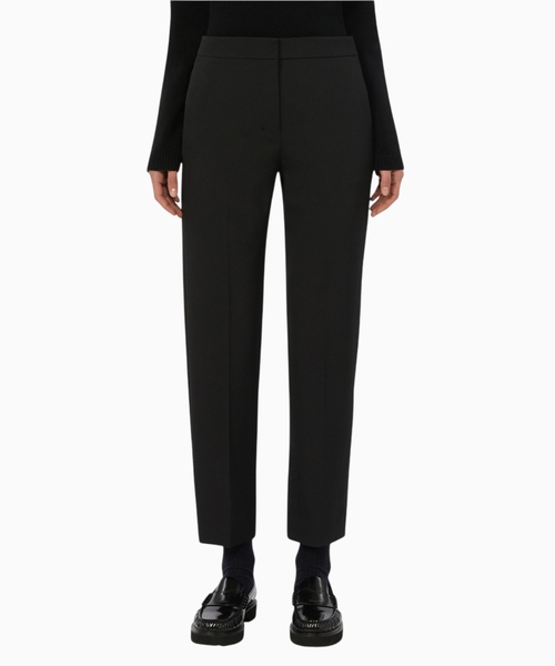 Slim gabardine trousers