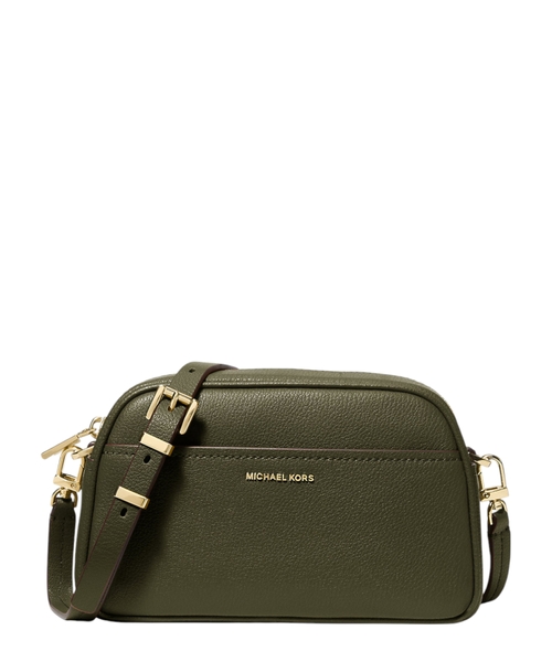 Jet Set small leather camera crossbody bag