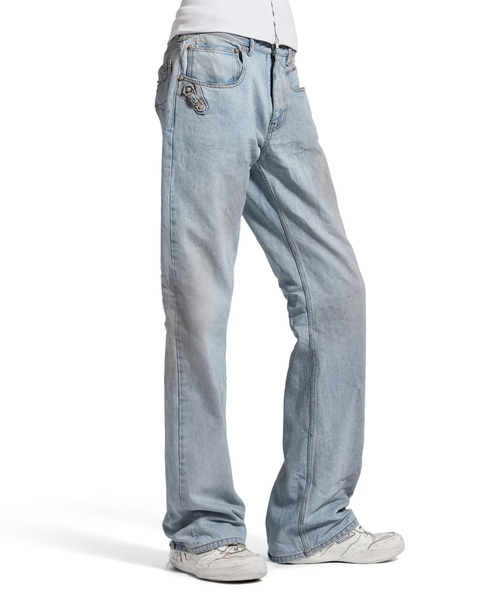 Jeans with zip detail | Emporium