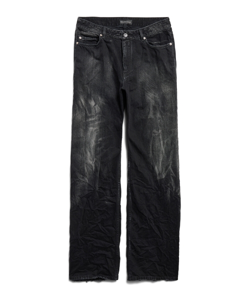 Джинсы широкого кроя