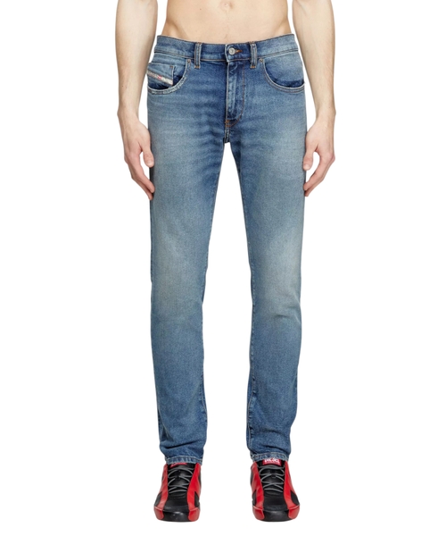 Dar biçimli D-Strukt denim şalvar