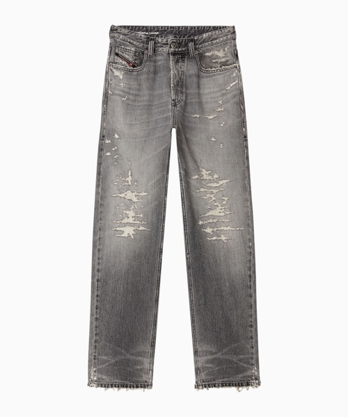 Düz biçimli 1988 D-ARK denim şalvar