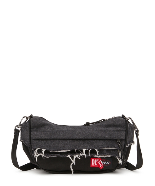 Shoulder bag with logo