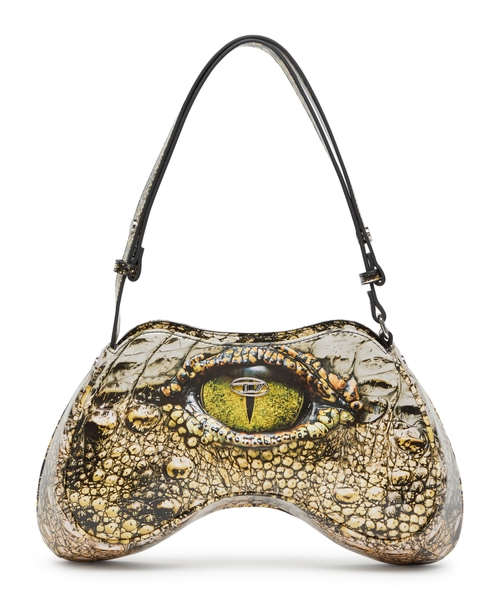 Play-Glossy shoulder bag