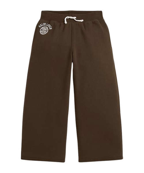 Спортивные брюки с кулиской и принтом