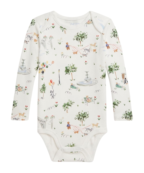 Bodysuit with a print