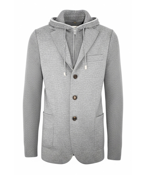 Hooded blazer