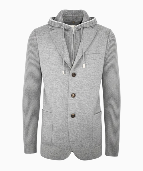 Hooded blazer