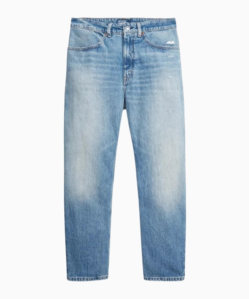 Relaxed tapered jeans
